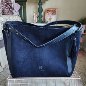 House of Harlow 1960 Midnight Blue Tote